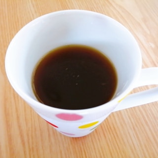 大根おろしの絞り汁入り☆黒蜜コーヒー